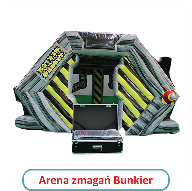 arena zmagań - bunkier dmuchany