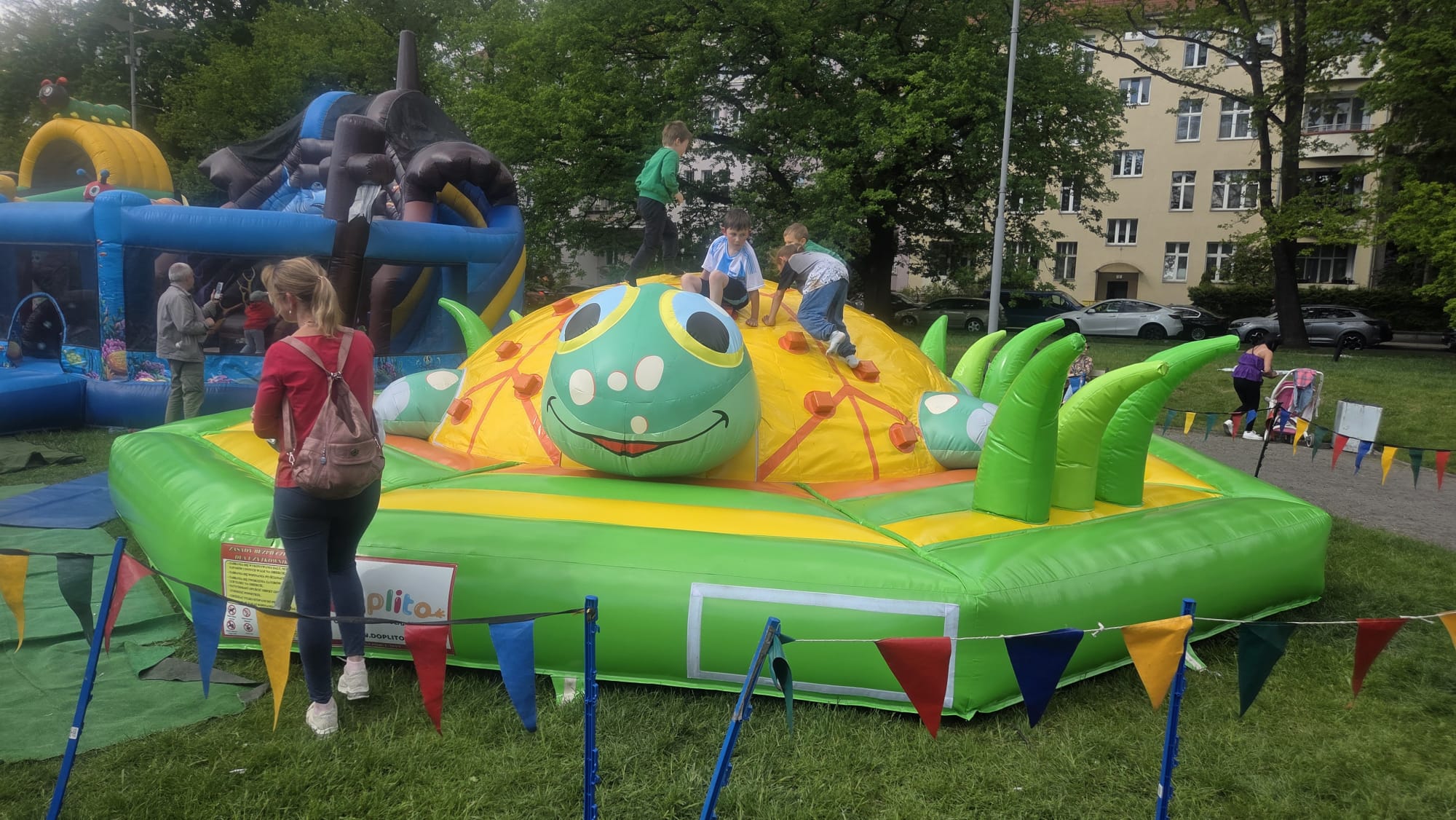 Dmuchaniec Miękka Góra Żółw dla dzieci